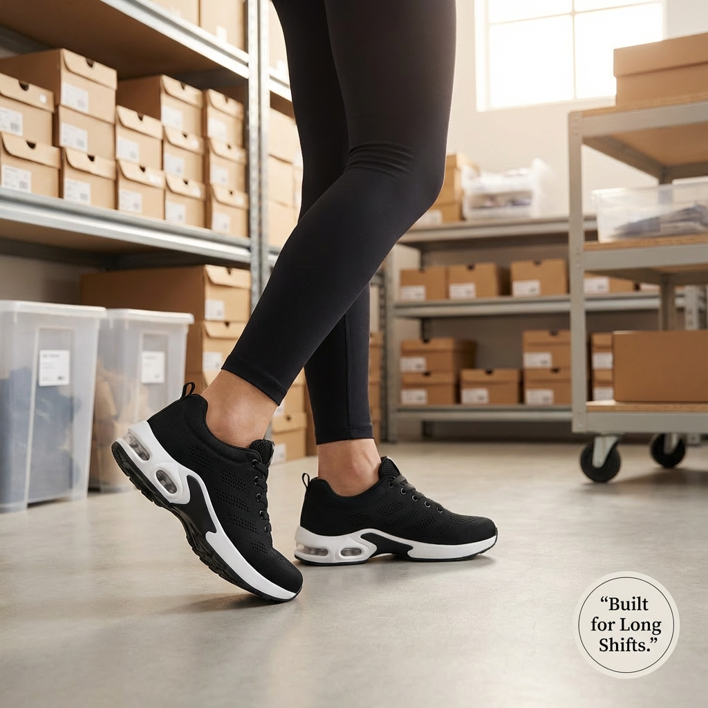 Orthora Pro – 12-timers skift sko for helsemessig og plantar fascitt lindring (Unisex)