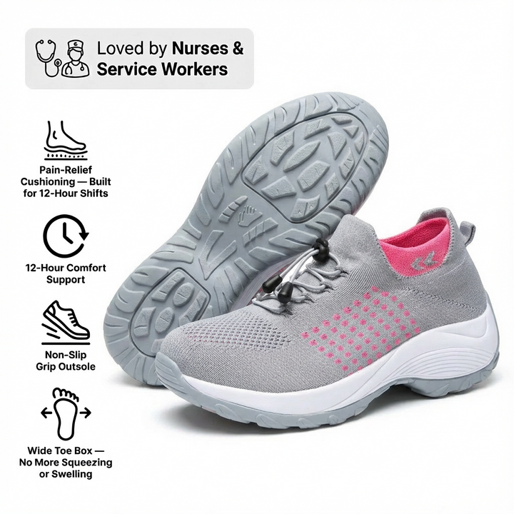 ShiftPro – 12-timers komfort sko for hæl- og plantar fasciitt lindring