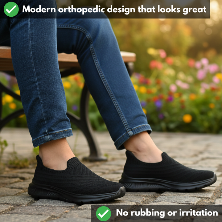 OrthoSlip Ergonomiske Hverdagssko (BOGO)