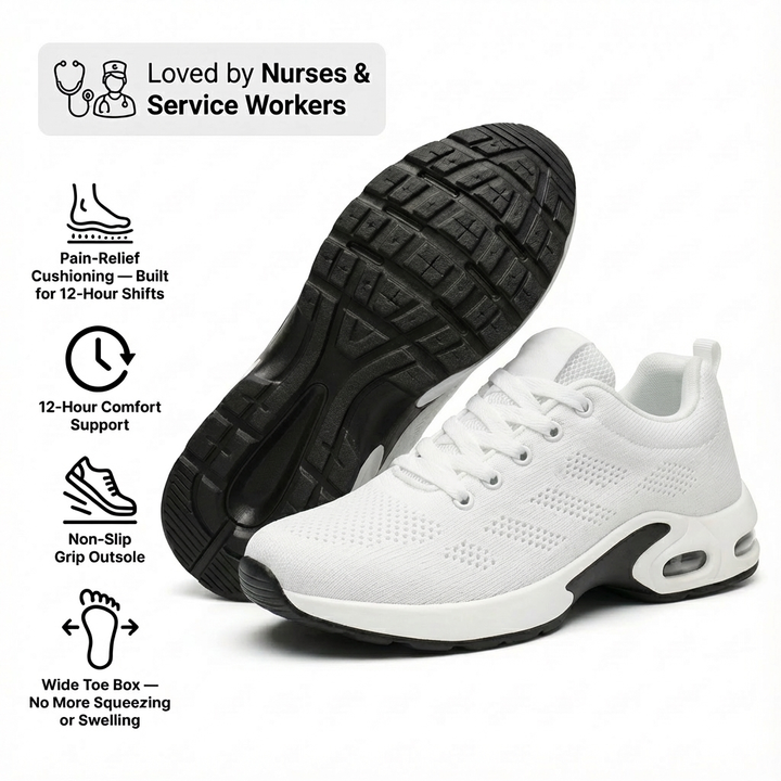 Orthora Pro – 12-timers skift sko for helsemessig og plantar fascitt lindring (Unisex)