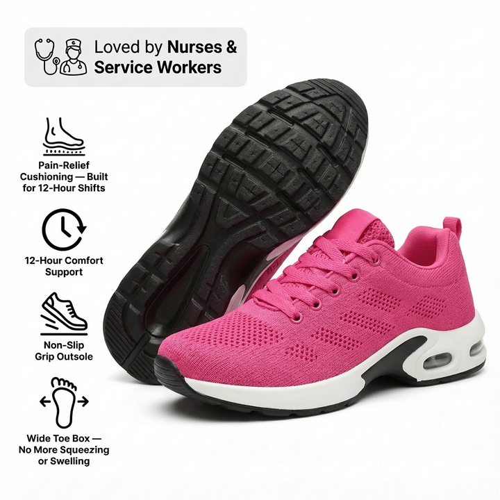 Orthora Pro – 12-timers Skift Sko for Hæl- og Plantar Fasciitt Lindring (Unisex)
