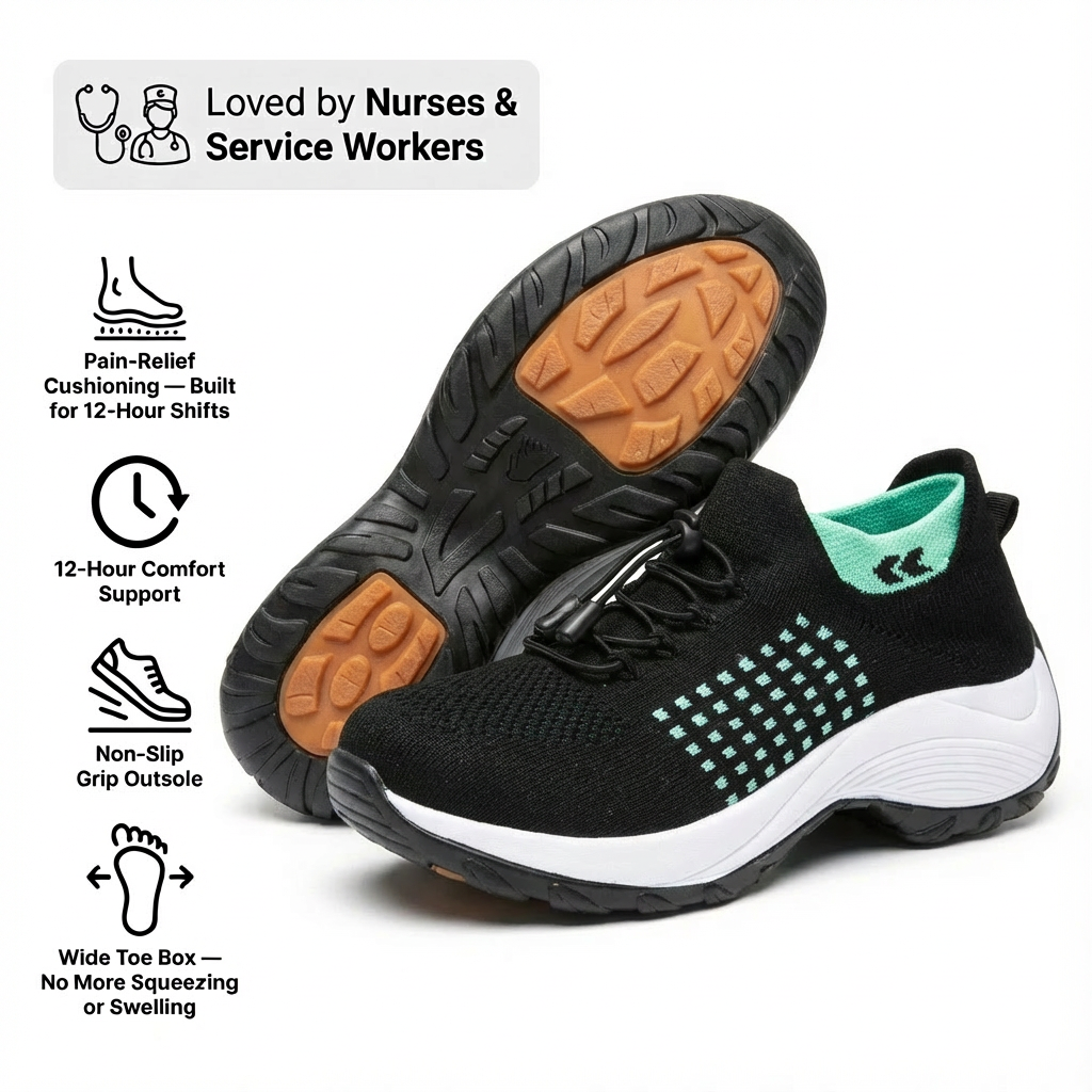 ShiftPro – 12-timers komfort sko for hæl- og plantarfasciitt lindring