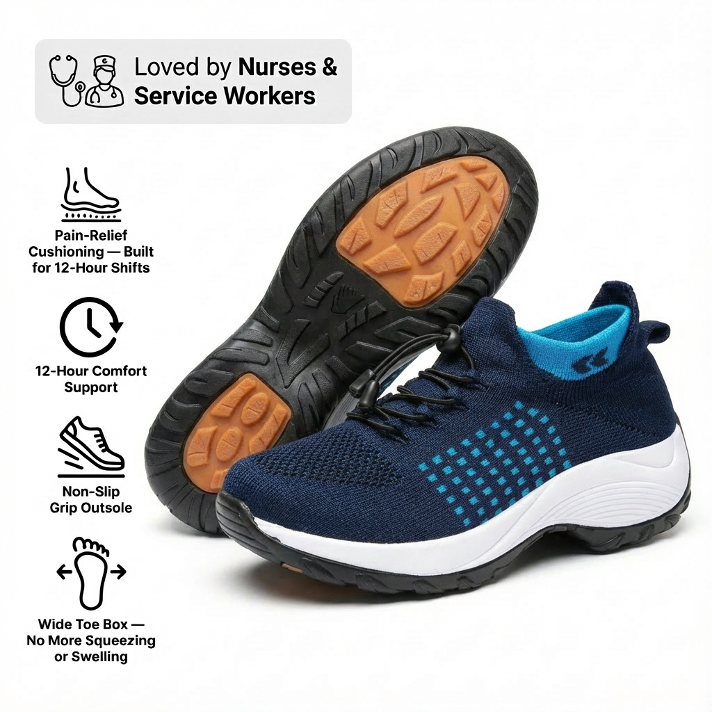 ShiftPro – 12-timers komfortsko for hæl- og plantarfasciittlindring (BOGO)