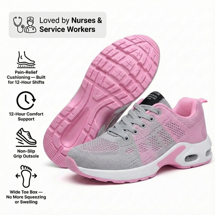 Orthora Pro – 12-timers skift sko for hele dagen fot-, kne- og ryggsmerte lindring (BOGO)